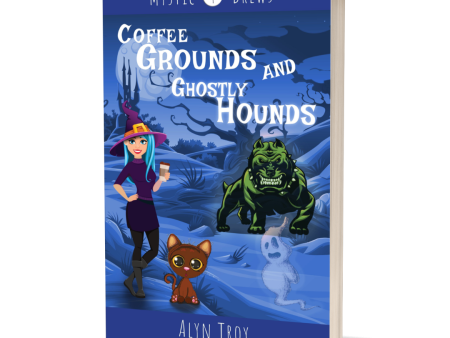 Coffee Grounds and Ghostly Hounds MB#4 PAPERBACK For Cheap