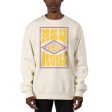 USCAPE Arizona State University Poster Heavyweight Crewneck, Bone Discount