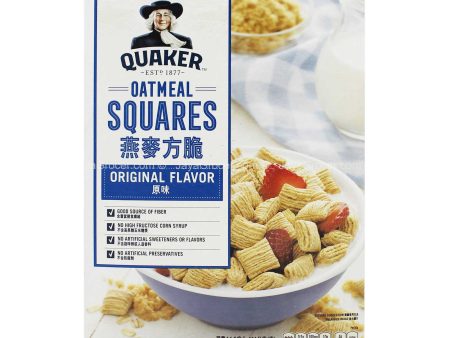 Quaker Oatmeal Square Cereal 412g Online