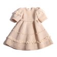 GAEL RUFFLED LACE FROCK For Discount