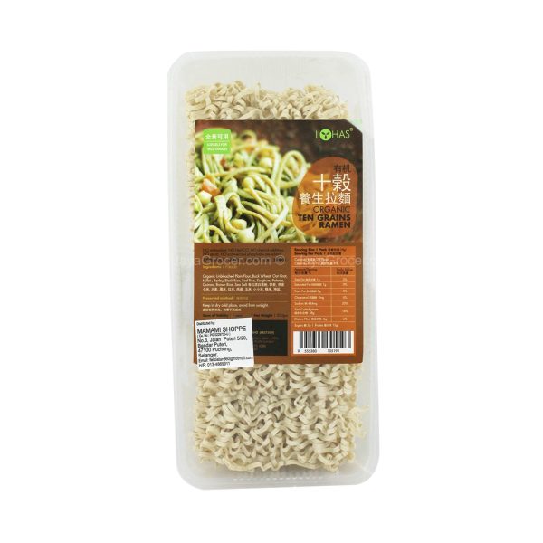 Lohas Organic Ten Grains Ramen Noodle 300g Fashion