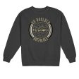 USCAPE University of Colorado Boulder  90s Flyer Fleece Crewneck, Black For Sale