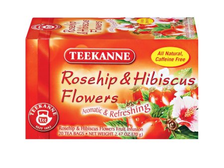 Teekanne Rosehip & Hibiscus Fruit Infusion Tea 70g Hot on Sale