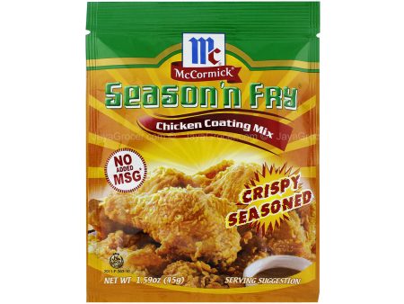 McCormick Crispy Season n Fry Chicken Coating Mix 45g For Discount