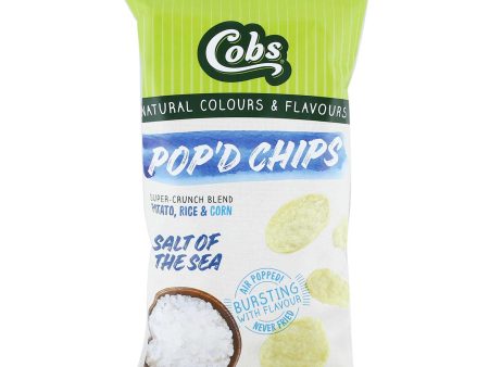 COBS POPPED CHIPS SALT OF THE SEA 110G Online Sale