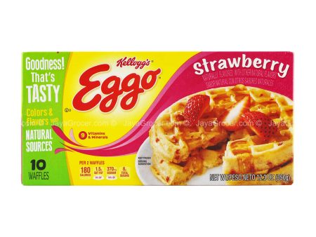 Eggo Waffles Strawberry 349g Online