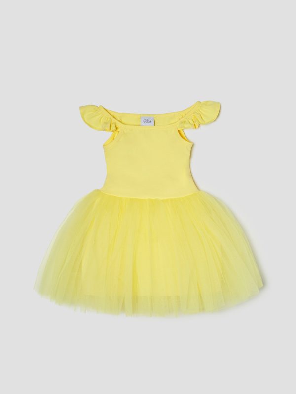 Tutù abitino in tulle Lemon Personalizzabile con Nome Online Hot Sale