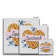 Bavarian Canvas, Nursery Décor, Retro Gingerbread Heart & Floral print  Spatzerl , pink For Cheap