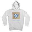 Kids s Bavarian Graphic Hoodie  Dahoam is Dahoam  heart print - White Sale