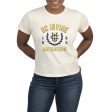 USCAPE UC Irvine Academy High Waisted Tee, Vintage White For Cheap