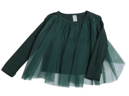 CLASSIC TULLE OVERLAY T-SHIRT Online Hot Sale