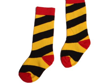 DIAGONAL COLOR BLOCK SOCKS Fashion