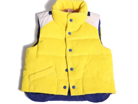 PATCHWORK DOWN FILLED VEST Online now