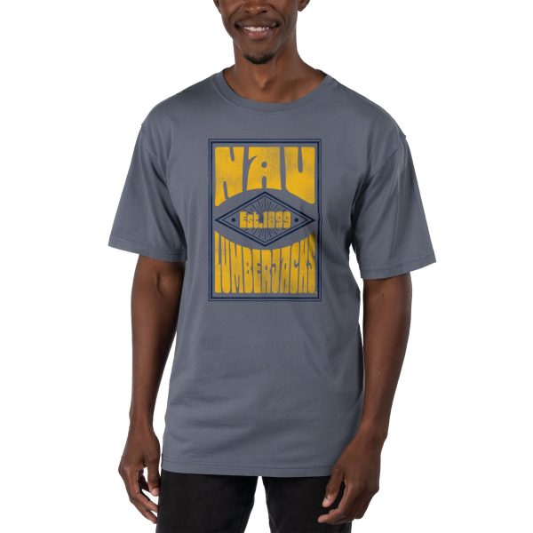 USCAPE Northern Arizona University Poster Short Sleeve Tee, Blue Hot on Sale