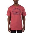 USCAPE Gonzaga University Voyager Short Sleeve Tee, Shiraz on Sale