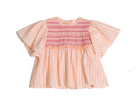 SOFIA SMOCKED BLOUSE For Discount