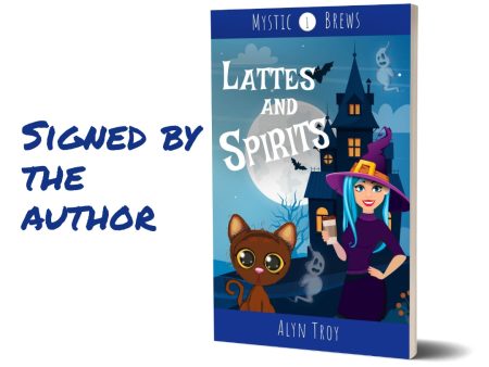 Signed Copy Lattes and Spirits MB#1 PAPERBACK Online Sale