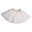 CRUSH PLEATED TUTU SKIRT (LENGTHENED) Cheap