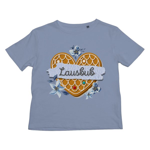 Boy s Bavarian Graphic T-Shirt  Lausbub  gingerbread heart & floral print - 6 colours on Sale