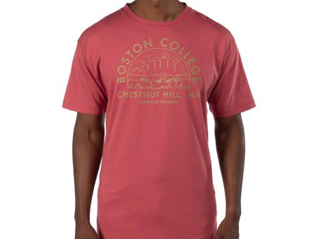 USCAPE Boston College Voyager Short Sleeve Tee, Shiraz Discount