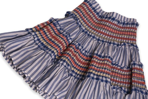 SOFIA SMOCKED SKIRT Fashion