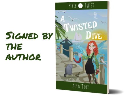 Signed Copy A Twisted Dive PT#3 PAPERBACK Fashion