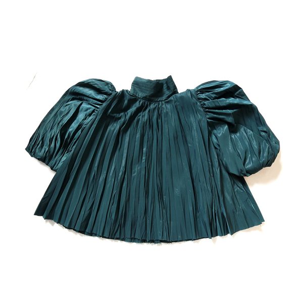 GENOVEVA PLEATED BLOUSE Discount