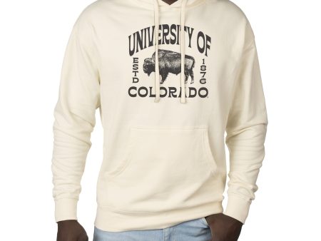 USCAPE University of Colorado Boulder Wilder Hoodie, Bone For Cheap