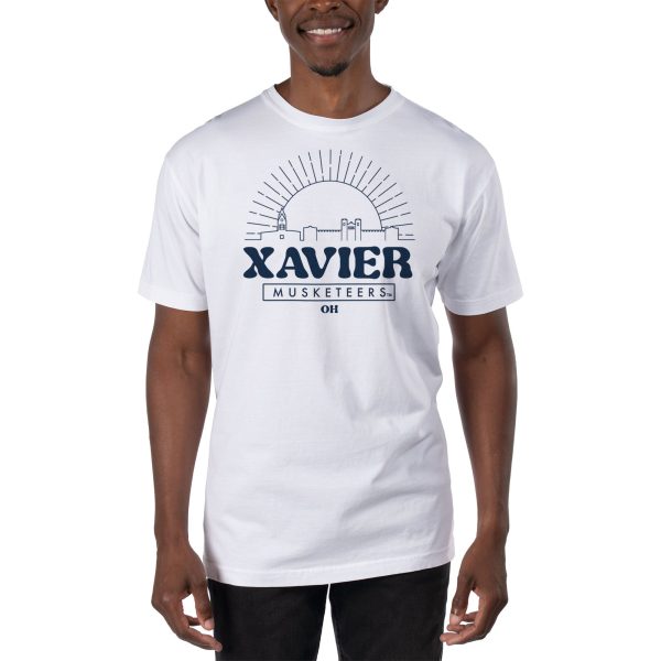 USCAPE Xavier University Old School Short Sleeve Tee, White For Cheap