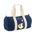 Borsone in cotone canvas personalizzato Elefantino su Luna Discount