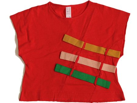 BOX FIT TEE WITH CINCHING RIBBON Hot on Sale