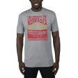 USCAPE University of Nebraska Sunburst Renew Short Sleeve Tee, Stormy Grey Discount