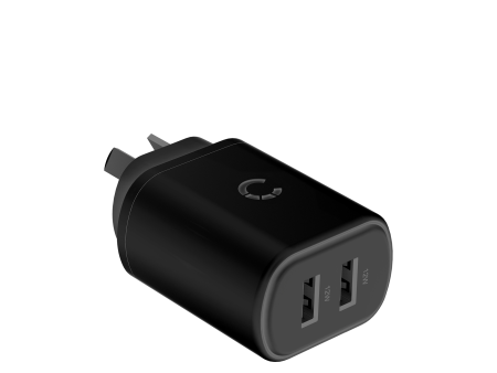 12W USB-A Dual Port Wall Charger Online Sale