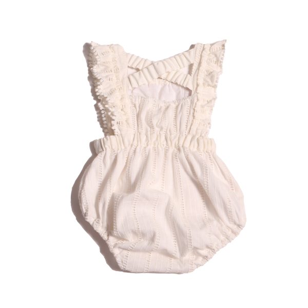 PIPER RUFFLED ROMPER For Discount