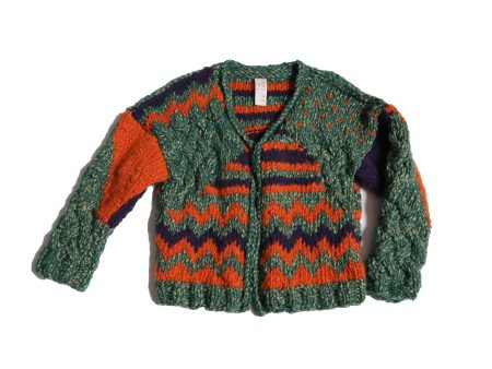 PATCHWORK FAIR ISLE COZY CARDI Sale