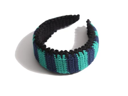 COLORBLOCK CROCHET HEADBAND Online Sale