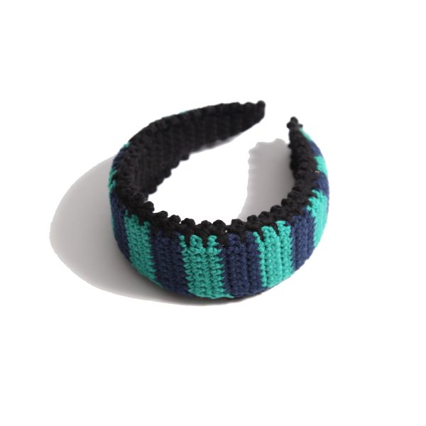 COLORBLOCK CROCHET HEADBAND Online Sale