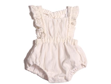 PIPER RUFFLED ROMPER For Discount