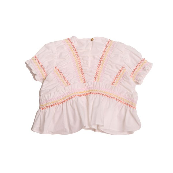 BABY PIA SUNRAY SMOCKED BLOUSE Discount