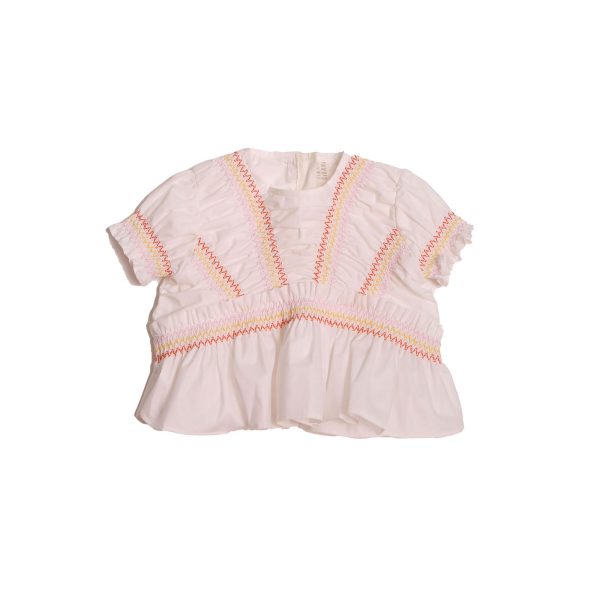 BABY PIA SUNRAY SMOCKED BLOUSE Discount