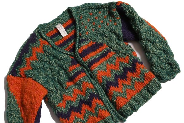 PATCHWORK FAIR ISLE COZY CARDI Sale