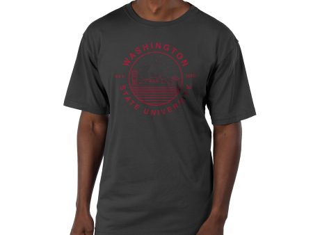 USCAPE Washington State University Starry Scape Short Sleeve Tee, Black Online Hot Sale