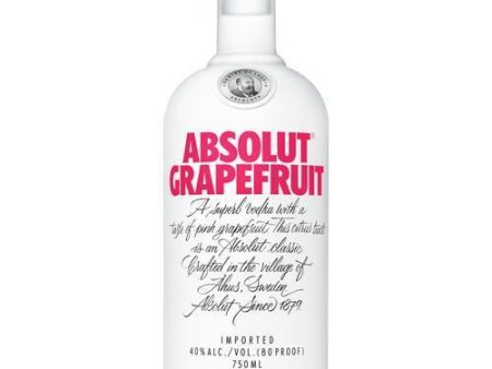 Absolut Grapefruit Vodka - 750ML For Discount