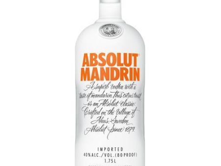 Absolut Vodka Mandarin - 1.75L Online Hot Sale