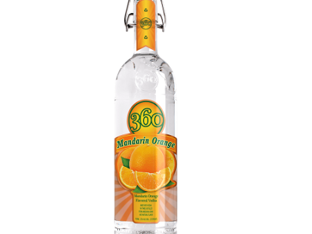 360 Vodka Mandarin Orange - 750ML Online Sale