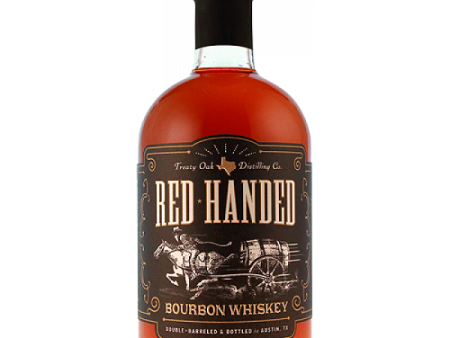 Treaty Oak Whiskey Bourbon Red Handed - 750ML For Discount