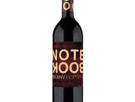 4NV Bookwalter Notebook Red Blend - 750ML Hot on Sale